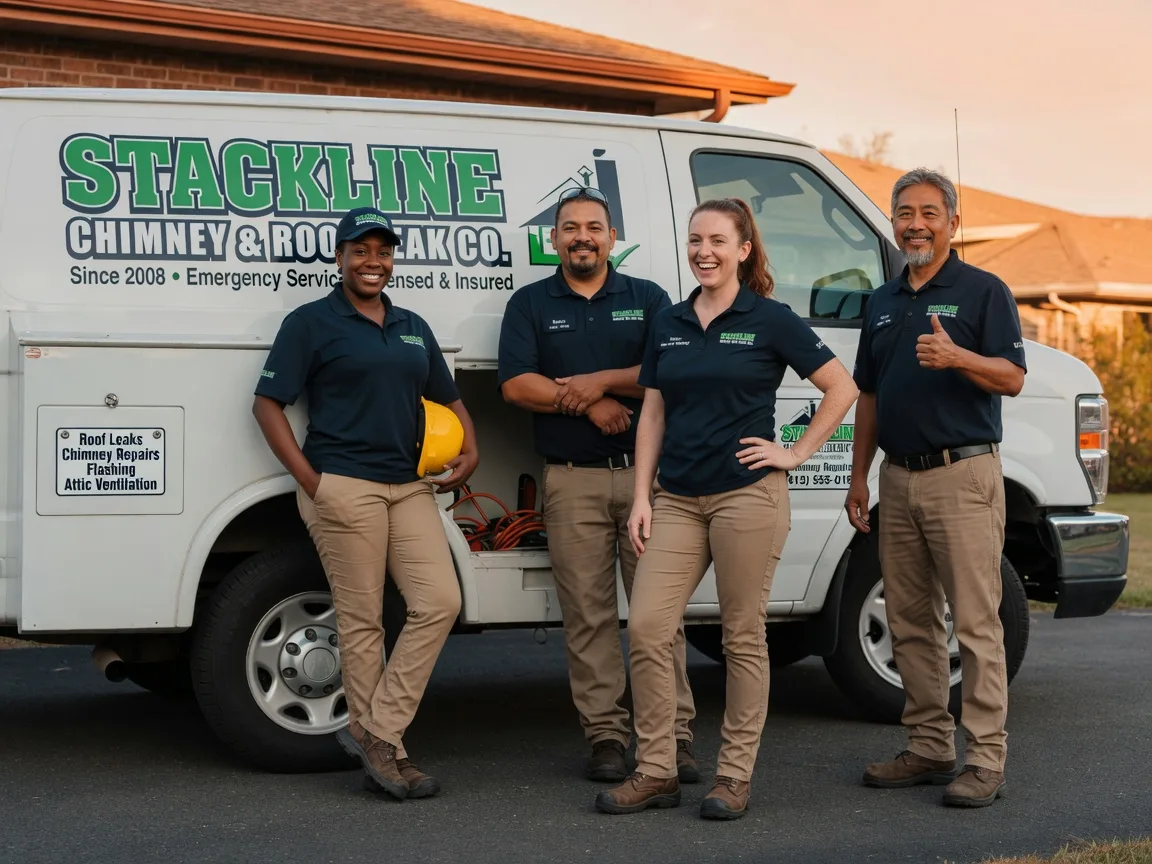 Chimney flashing repair company in Saint Louis, MI